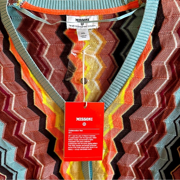 Missoni for Target Cardigan Size XS NWT - Picture 3 of 8